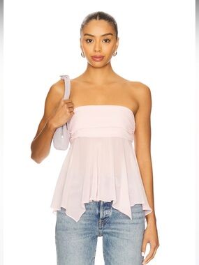 NWT! Lovers and Friends Sierra Top in Pink